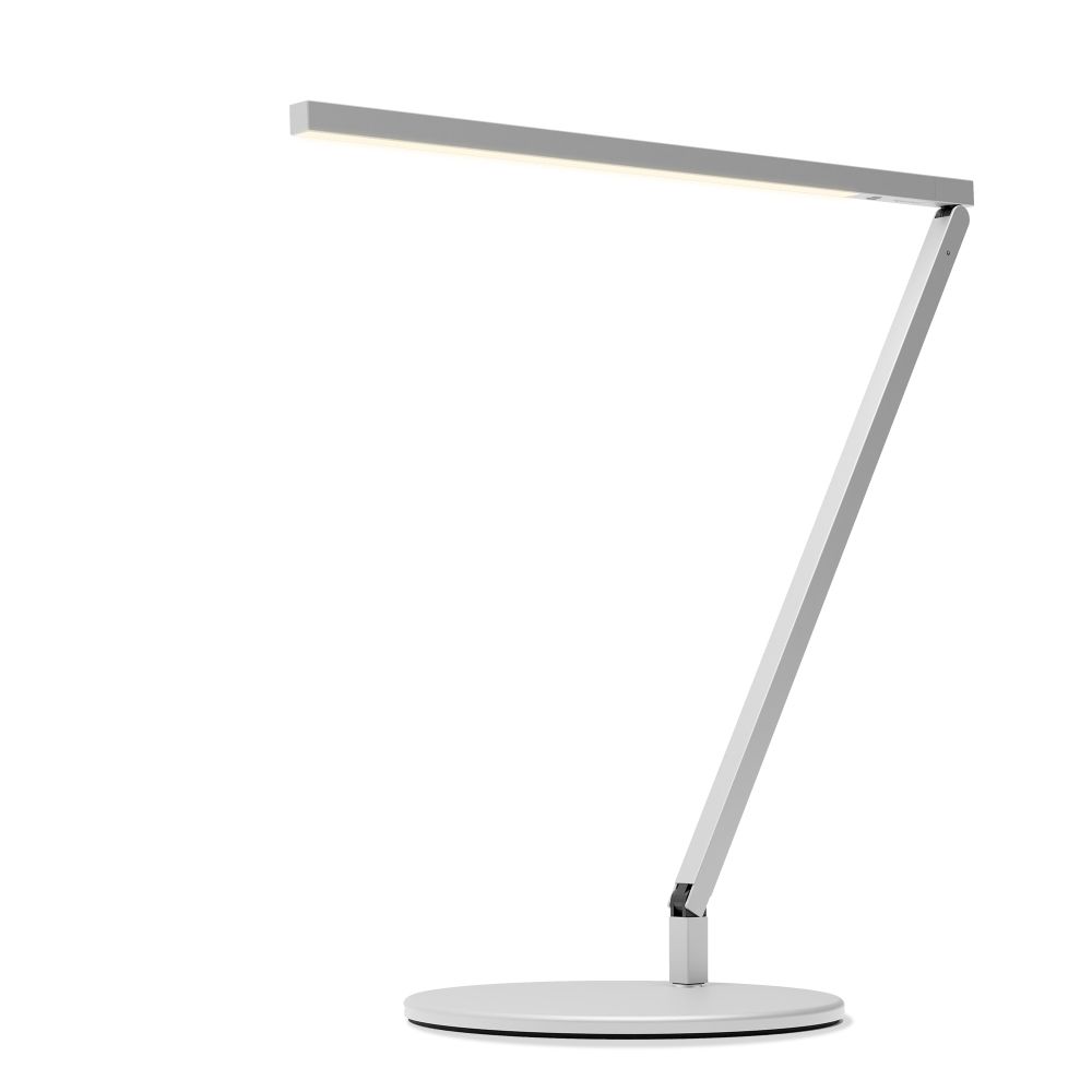 Koncept Lighting ZBD1000-SIL-PRO-DSK Z-Bar Solo Pro LED Desk Lamp Gen 4 (Silver)